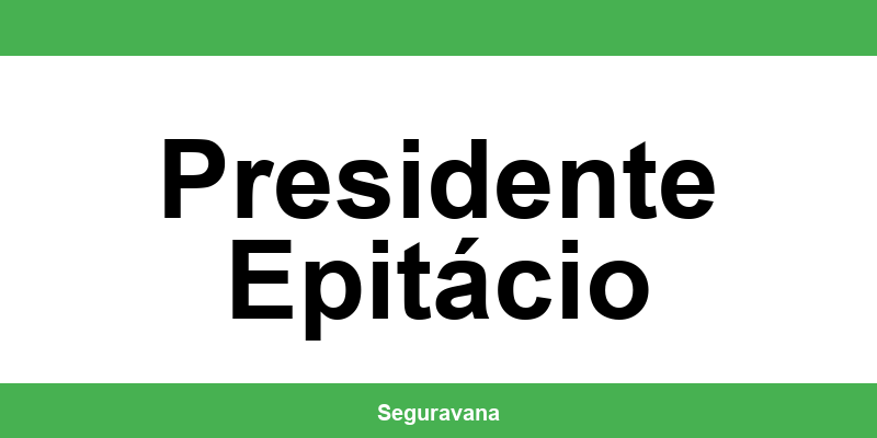 Telefone das agências do INSS em Presidente Epitácio